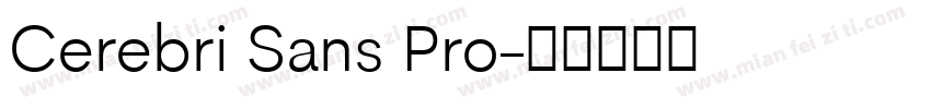 Cerebri Sans Pro字体转换